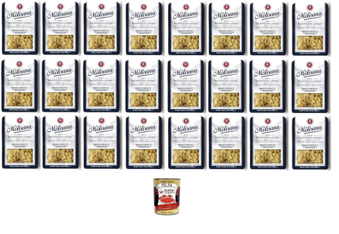 La Molisana Insalata Di Pasta N°72, Semola Di Grano Duro, Grano Decorticato A Pietra Nouilles À Base De Semoule De Blé Dur En Bronze, Blé Pelé 24 X 500 G + Italian Gourmet Polpa 400 G