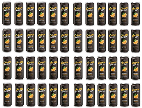 Boîte D'oransoda 48 X 330 Ml - Campari Group Orange Soda