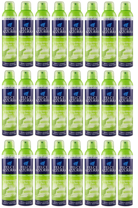 Felce Azzurra Giardino Zen Lot De 24 Déodorants D'ambiance En Spray 250 Ml