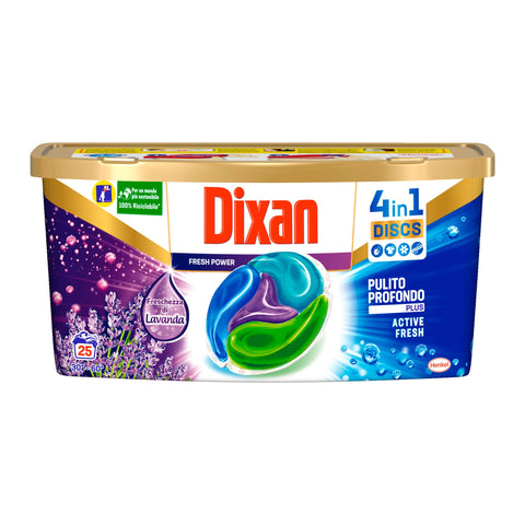 Dixan Disques Fraîcheur De Lessive Prédosé En Capsules, 1 X 620g