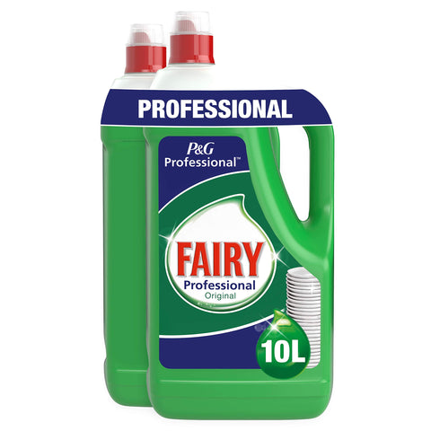 Fairy Professional 4015600443177 Bouteilles De Liquide Vaisselle Concentré 2 X 5l Lot De 2