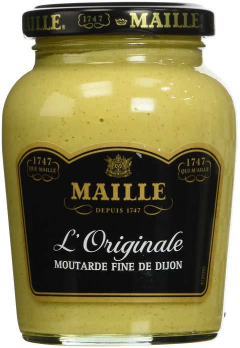 Maille Moutarde Fine De Dijon L'originale Forte Bocal 215g - Lot De 3