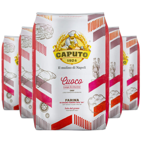 Farine Caputo Cuoco Type 00 / 5kg (Pack 5 X 1 Kg) - Caputo, La Farine N°1 En Italie !