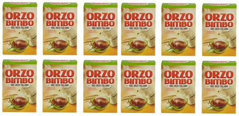 Orzo Bimbo Lot De 12 Boîtes De 500 G De Café Moulu Moka Soluble Orge Céréales Café