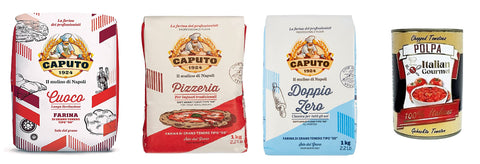 Pack De Test Caputo Cuoco Pizzeria Doppio Zero Farina Farine De Pizza 3 X 1 Kg Et Italian Gourmet Polpa Di Pomodoro Pâte De Tomates Finement Hachée 1 X 400 G