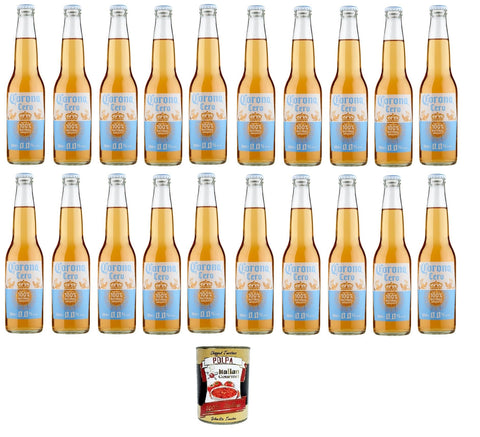 Corona Cero Bière Sans Alcool 0,0 % Vol 24 X 33 Cl + Italian Gourmet Polpa 400 G