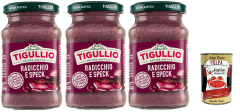 Star Tigullio Granpesto Pesto Radis Et Jambon Fumé 3 X 190 G Sauce + Italian Gourmet Polpa 400 G