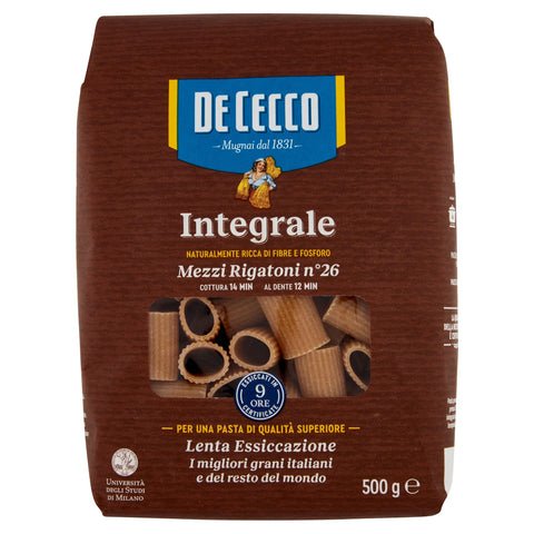 Pasta De Cecco G500 Int.N26 Mez.Rig
