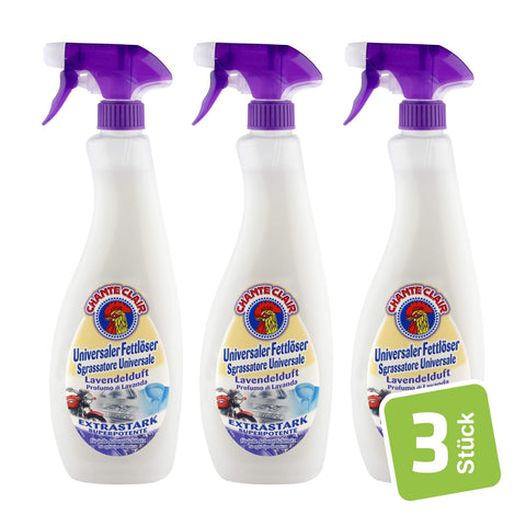 Chanteclair Chante Clair 3x Dégraissant Universel Parfum Lavande 750 Ml