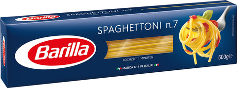 Barilla Spaghettoni N °7 Pâtes Au Blé Dur Lot De 8 (8 X 500 G)
