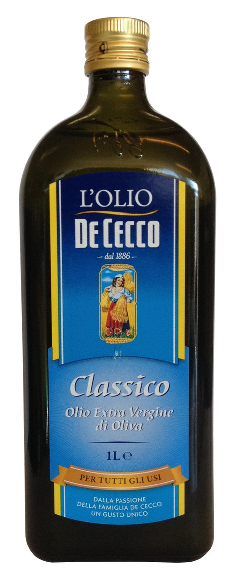 Huile D'olive De Cecco Il Classico 1000 Ml Extra Vierge