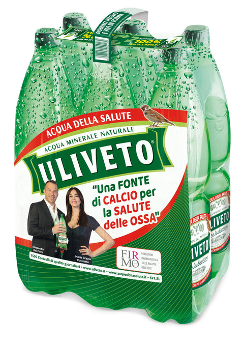Acqua Uliveto Minerale Naturale Lt. 1.5 Confezione Da 6 Bottiglie (1000027890)