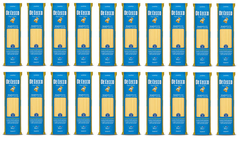 Lot De 20 Pâtes De Cecco 100 % Italiennes Spaghetti N 12 Pâtes 500 G