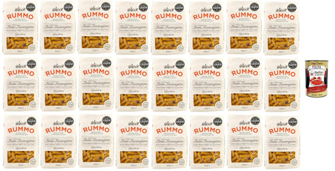 Rummo Fusilli N° 48, Durum Pâtes Sémoraires, Italiennes Pasta Italian Noodles 24x 500 G Pack + Italian Gourmet Polpa Di Pomodoro 400 G
