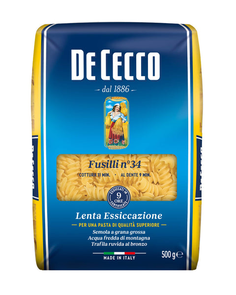 De Cecco Fusilli 500 G (Pack Of 5)