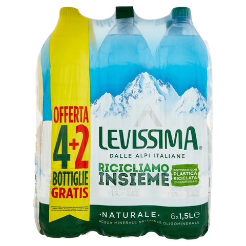 Eau Levissima L. 1,5 X 6 Bouteilles