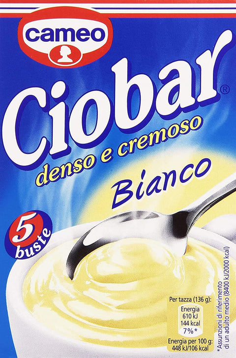 3x Cameo Ciobar Bianco Chocolat Blanc Chaud Soluble Chocolat Instantané 105g ( 5x 21g )