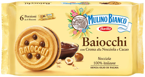 Barilla Biscuits Baiocchi Nocciola Snack 336 G