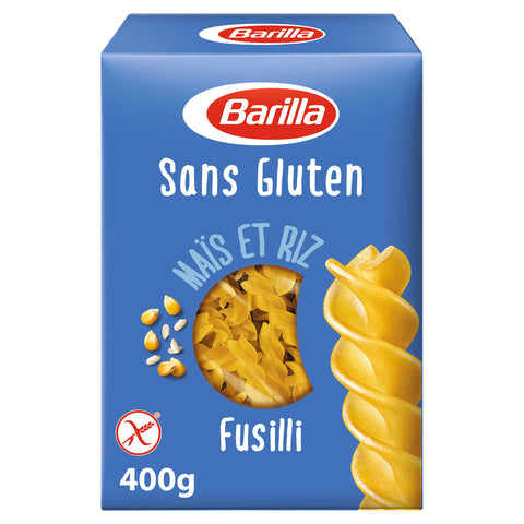 Barilla Fusilli Sans Gluten 400 G - Lot De 7