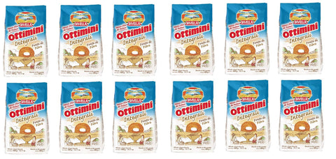 Divella Ottimini Integrali Lot De 12 Biscuits De Blé Entiers 400 G