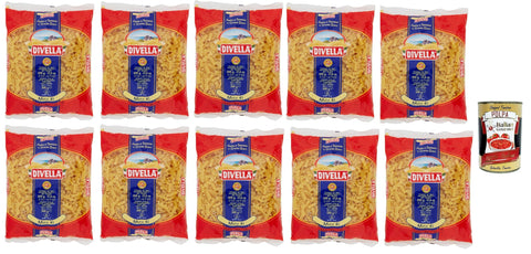 Divella Pasta Mista N. 41 Lot De 10 Pâtes À La Semoule De Blé Dur 500 G + Boîte De 400 G
