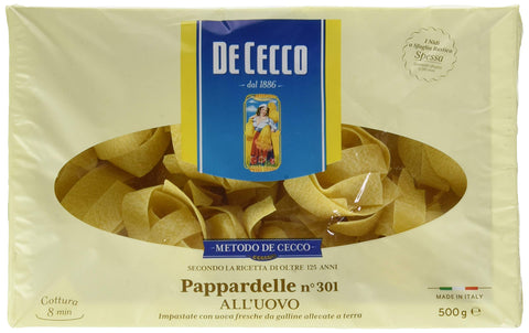 De Cecco Pâtes Aux Œufs Pappardelle 500 G
