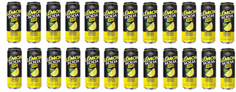 24x Canette De Lemonsoda Zero 330ml Campari Group Lemon Soda Lemon Italian