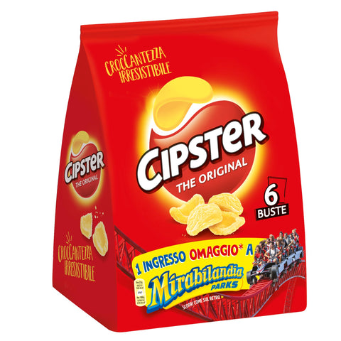 Cipster Saiwa Crisps Lot De 6 Paquets De Chips 22 G