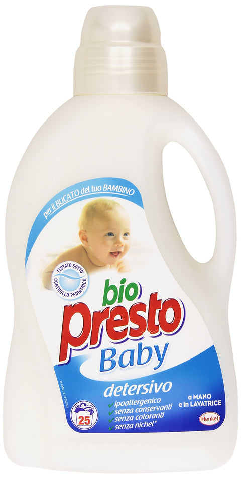 Bio Presto – Baby, Nettoyant À Main Et Machine À Laver – 1500 Ml – [Pack De 3]