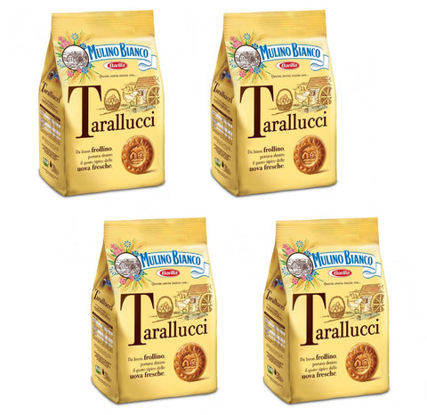 Mulino Bianco: "Tarallucci" Biscuits À Base D'œufs Frais 350 G - Lot De 4