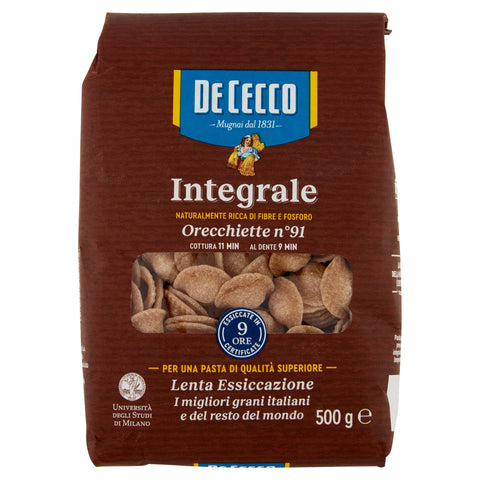 De Cecco Blé Entier Orecchiette 500g