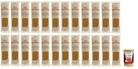 Rummo Spaghetti N° 3, Durum Pâtes Sémoraires, Italiennes Pasta Italian Noodles 24x 500 G Pack + Italian Gourmet Polpa Di Pomodoro 400 G