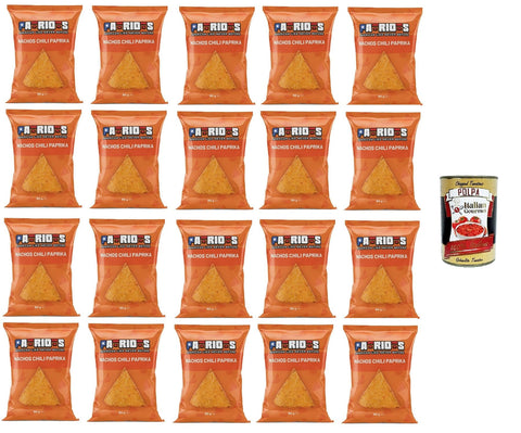Patriots Nachos Chili Paprika, Paprika Nachos 20 X 60 G + Italian Gourmet Polpa 400 G