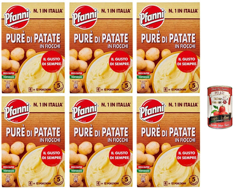 6 X Pfanni, Purée De Flocons De Pommes De Terre, Prêt En 5 Minutes, 300 G