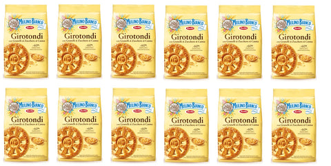 Mulino Bianco Girotondi Lot De 12 Boîtes De 350 G
