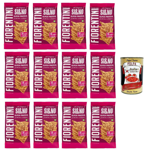 Fiorentini The Originals Si&No Super Protein Polpa Italian Gourmet 12 X 80 G + Italian Gourmet Polpa 400 G