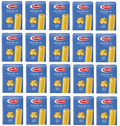 Barilla 20 X Tortiglioni No. 83 Italian Pâte 500 G Pack