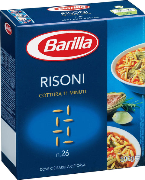 Barilla Risoni N26 5 X 500g