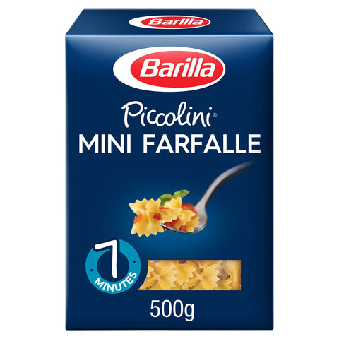 Barilla Pâtes Piccolini Mini Farfalle, 500g