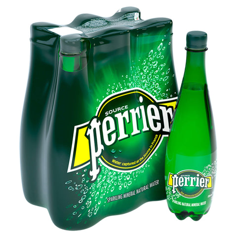 Perrier Eau Minérale Naturelle Pétillante 6 X 1 L