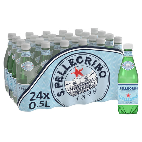 S.Pellegrino Natural Sparkling Mineral Water 24x500ml