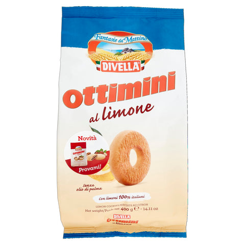 Bisc.Ottimini Gr400 Limone Divella