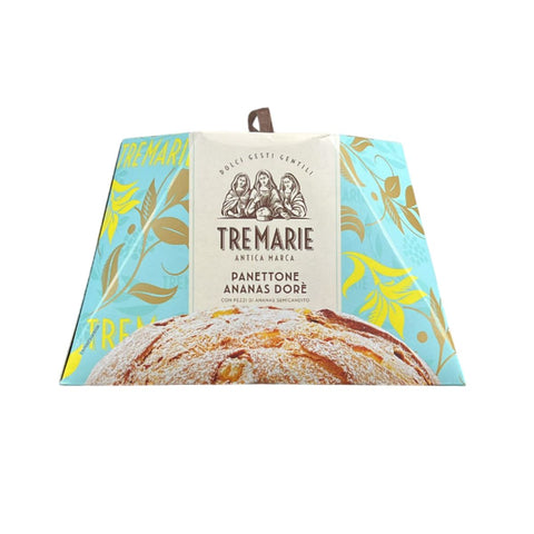 3x Tremarie Panettone Ananas Dorè  930g