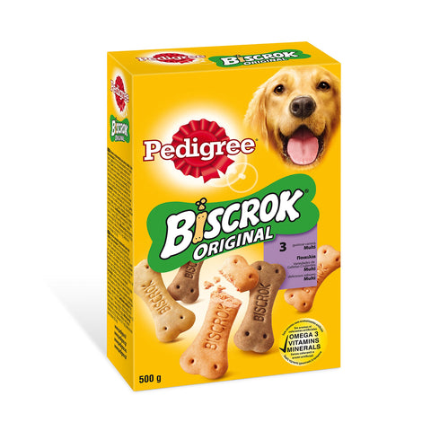 Biscrock Lot De 12 Biscuits Pour Chiens 500 G