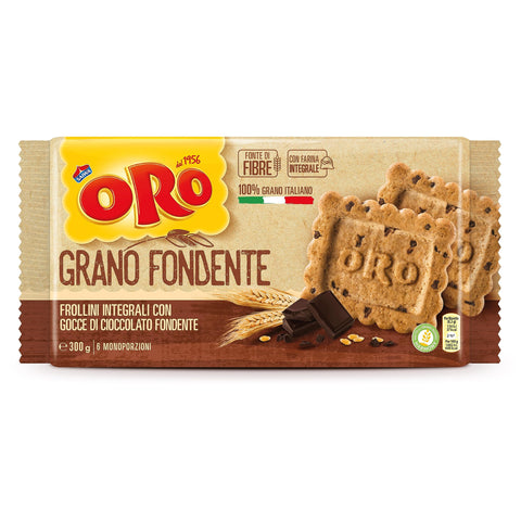 Oro Saiwa | Oro Saiwa Grano Fondente | Oro Saiwa Biscuit | Oro Saiwa Biscuits | 300 Gramme Total