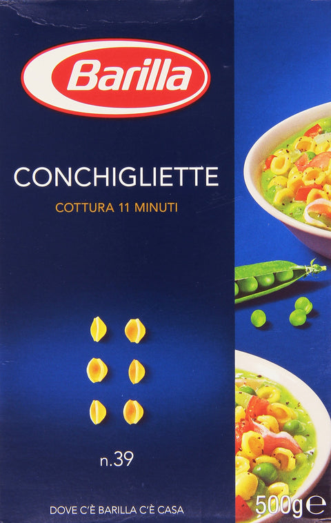 Barilla Conchigliette Pasta Di Semola Di Grano Duro - 500 Gr