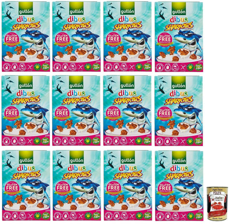 Fullon Sharkies Sans Glutinegr.250 Biscottini - 12 Unités