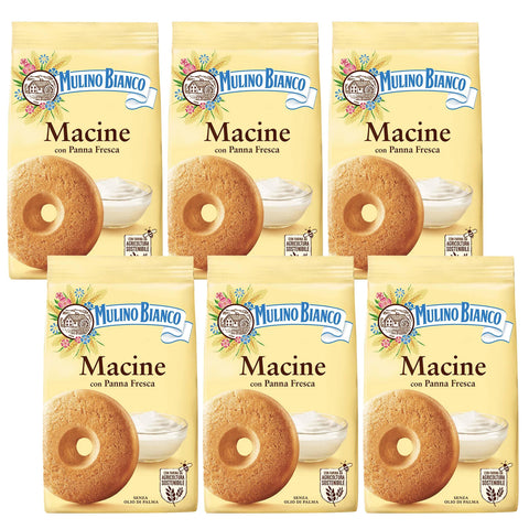 Mulino Bianco Macine - Pâte Brisée Italienne À La Crème 350g (Macine, X6)