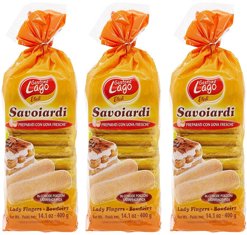 Gastone Lago: Savoiardi Ladyfingers Lot De 3 Paquets De 400 G
