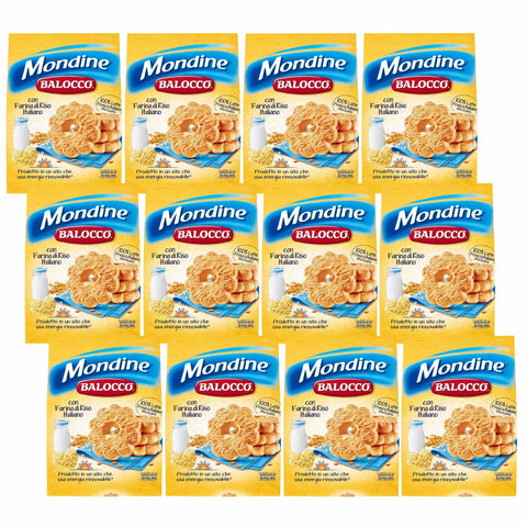 Balocco Mondine - Biscuits Sablés Italiens 700g (Mondine, X12)